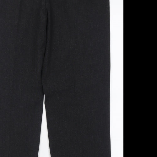 Lakeland Womens Grey  Polyester Trousers  Size 16 L27 in Regular Zip