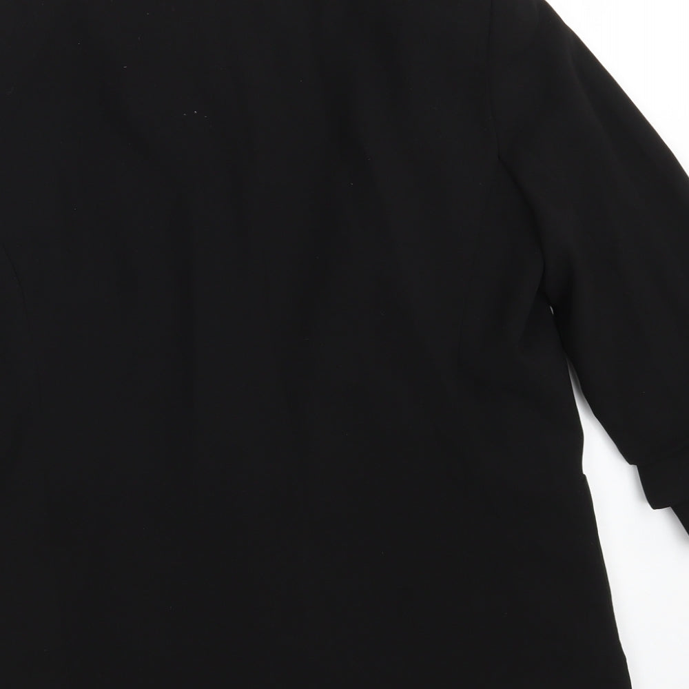 New Look Womens Black   Jacket Blazer Size 12