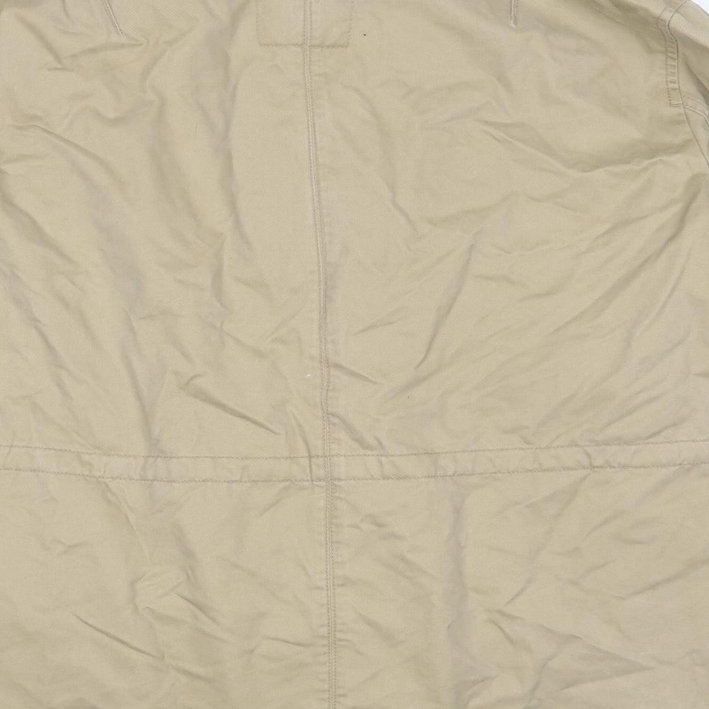 NEXT Mens Beige   Jacket Coat Size 2XL  Zip