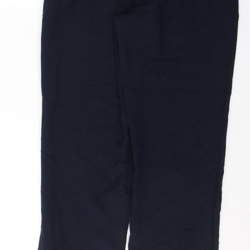 Classics Womens Beige  Polyester Trousers  Size 10 L28 in Regular
