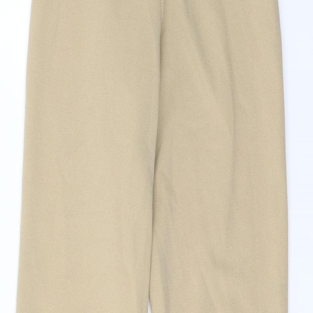 New Look Womens Beige  Polyester Trousers  Size 8 L30 in Regular