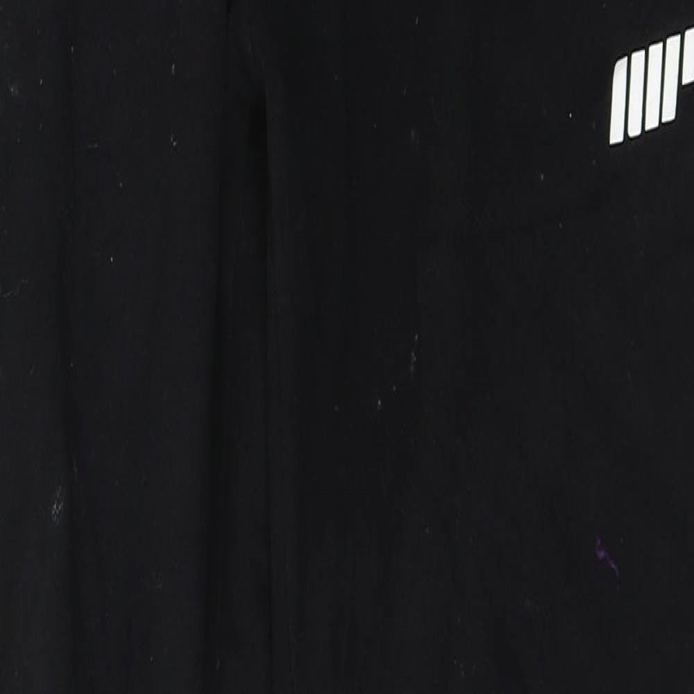 Myprotein Mens Black  Polyester Sweatpants Trousers Size M L30 in Regular Tie