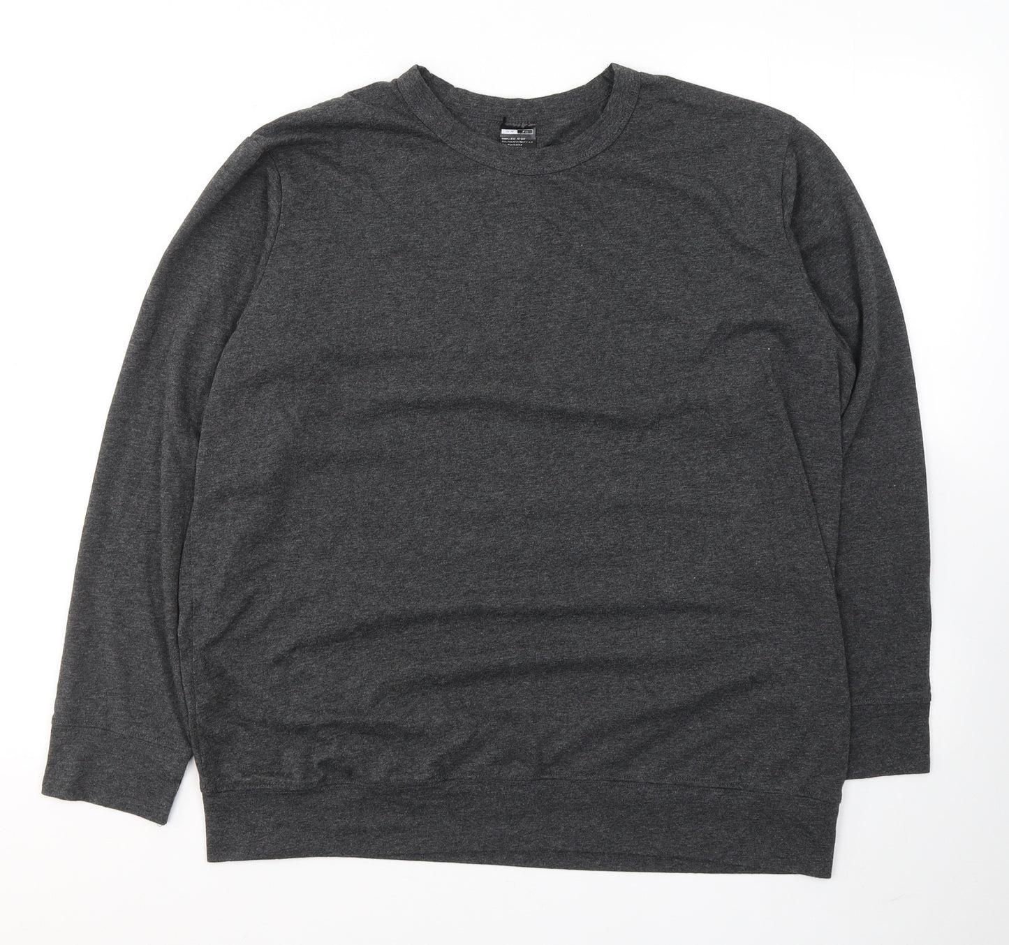 LAPASA Mens Green  Polyester  T-Shirt Size M Round Neck