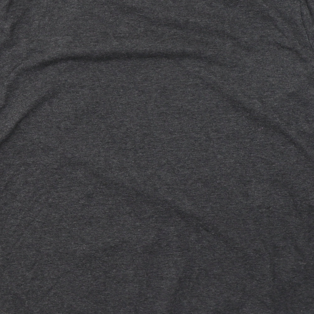 LAPASA Mens Green  Polyester  T-Shirt Size M Round Neck