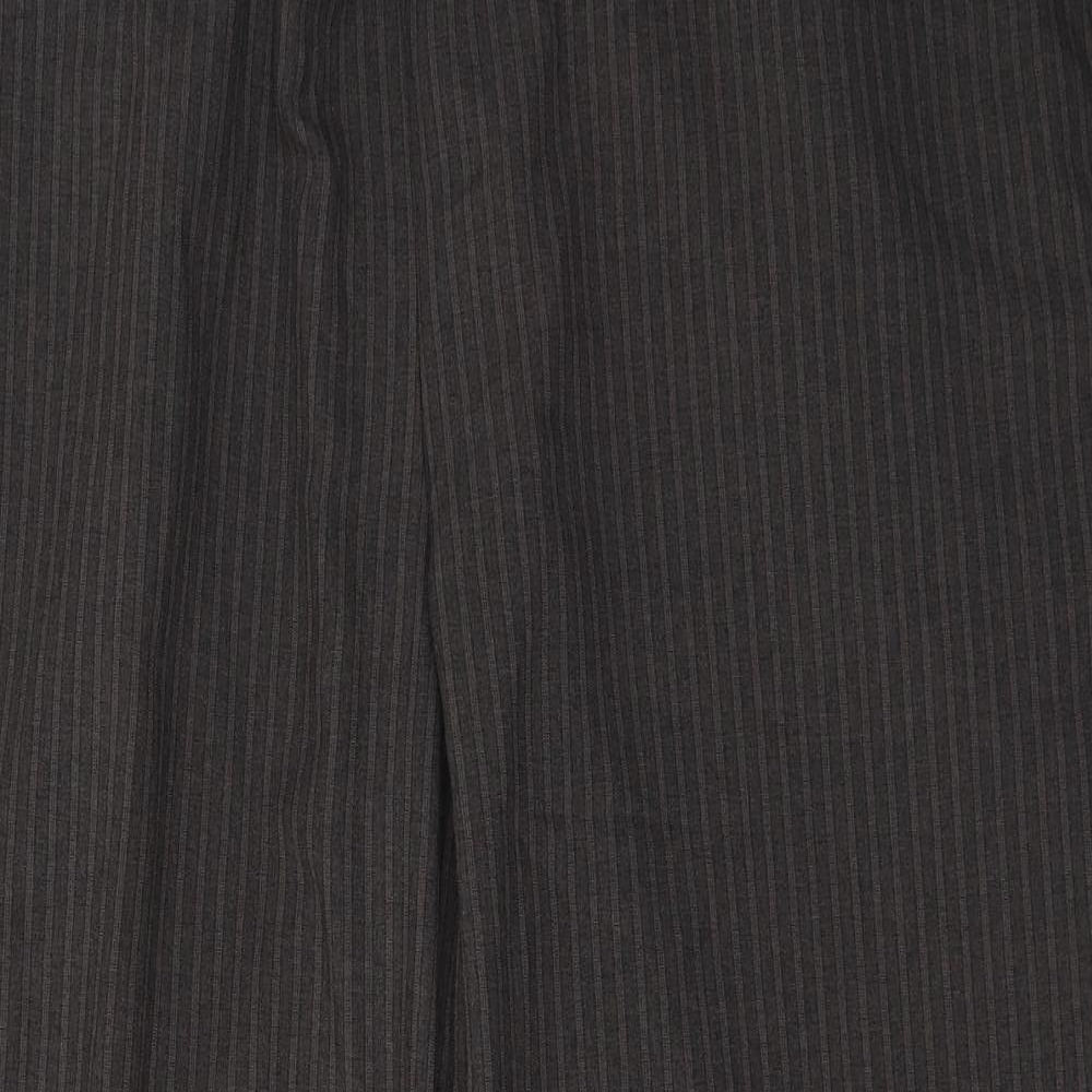 Bonmarché Womens Brown  Polyester Trousers  Size 22 L24 in Regular