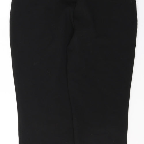 Soon Womens Black  Polyester Trousers  Size 12 L26 in Regular Zip