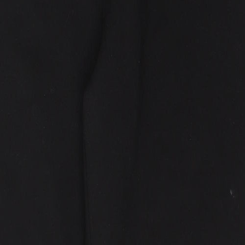 Soon Womens Black  Polyester Trousers  Size 12 L26 in Regular Zip
