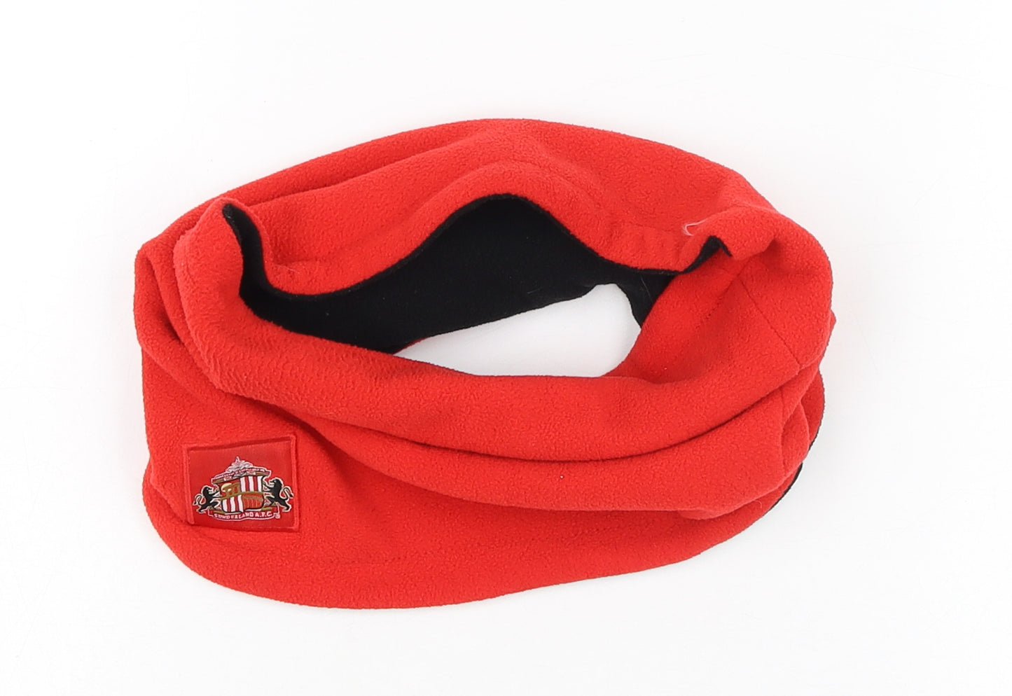 Preworn Unisex Red  Polyester Cowl/Snood Scarf One Size   - Sunderland A.F.C