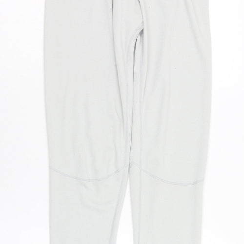 DECATHLON Mens Grey  Polyester Jogger Trousers Size M L30 in Regular  - Underwear