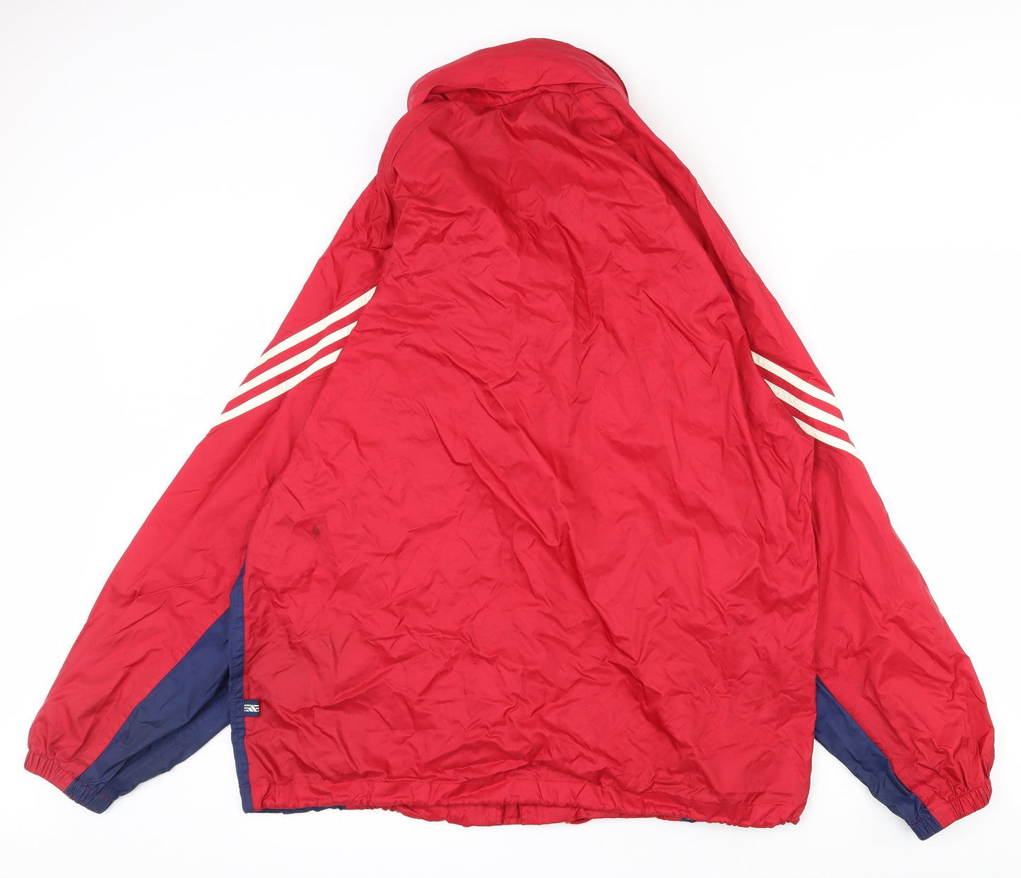 adidas Womens Multicoloured   Rain Coat Coat Size 38  Zip - Pack away hood 38-40