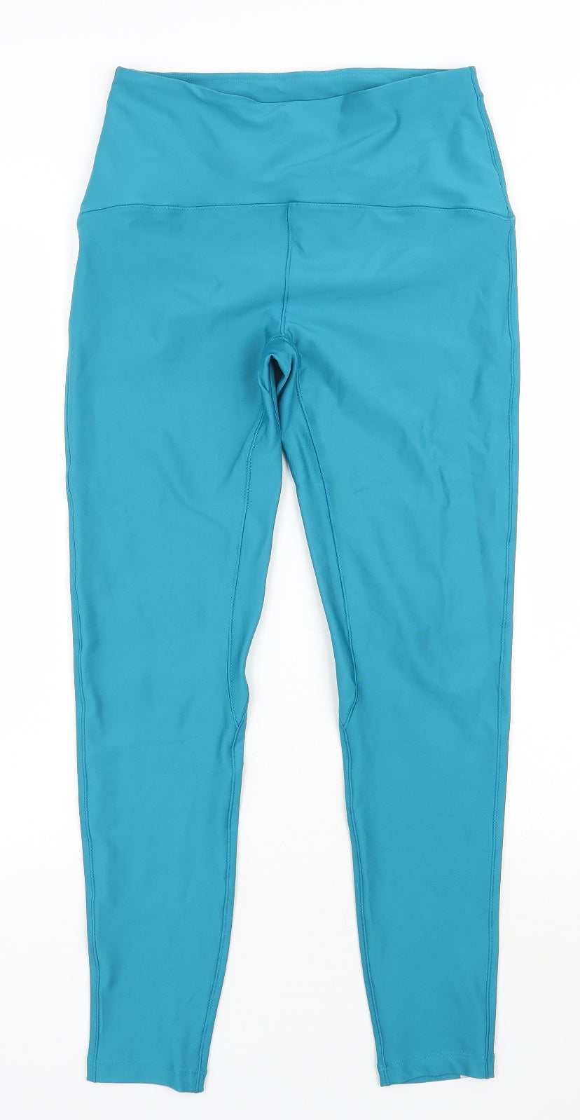 NEXT Womens Blue  Polyester Compression Leggings Size 12 L27 in Regular Pullover