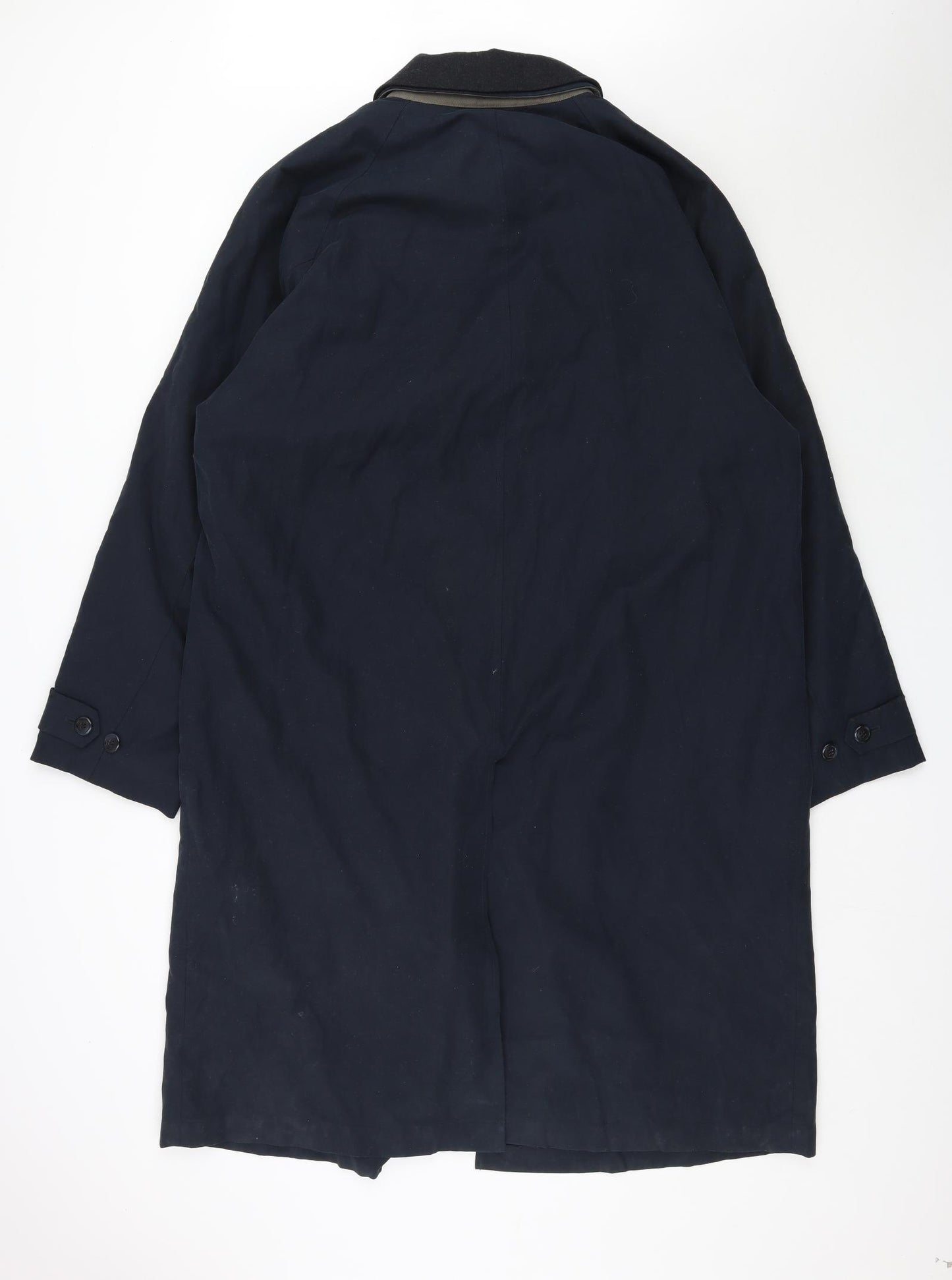 Melka Mens Blue   Jacket Coat Size XL  Button