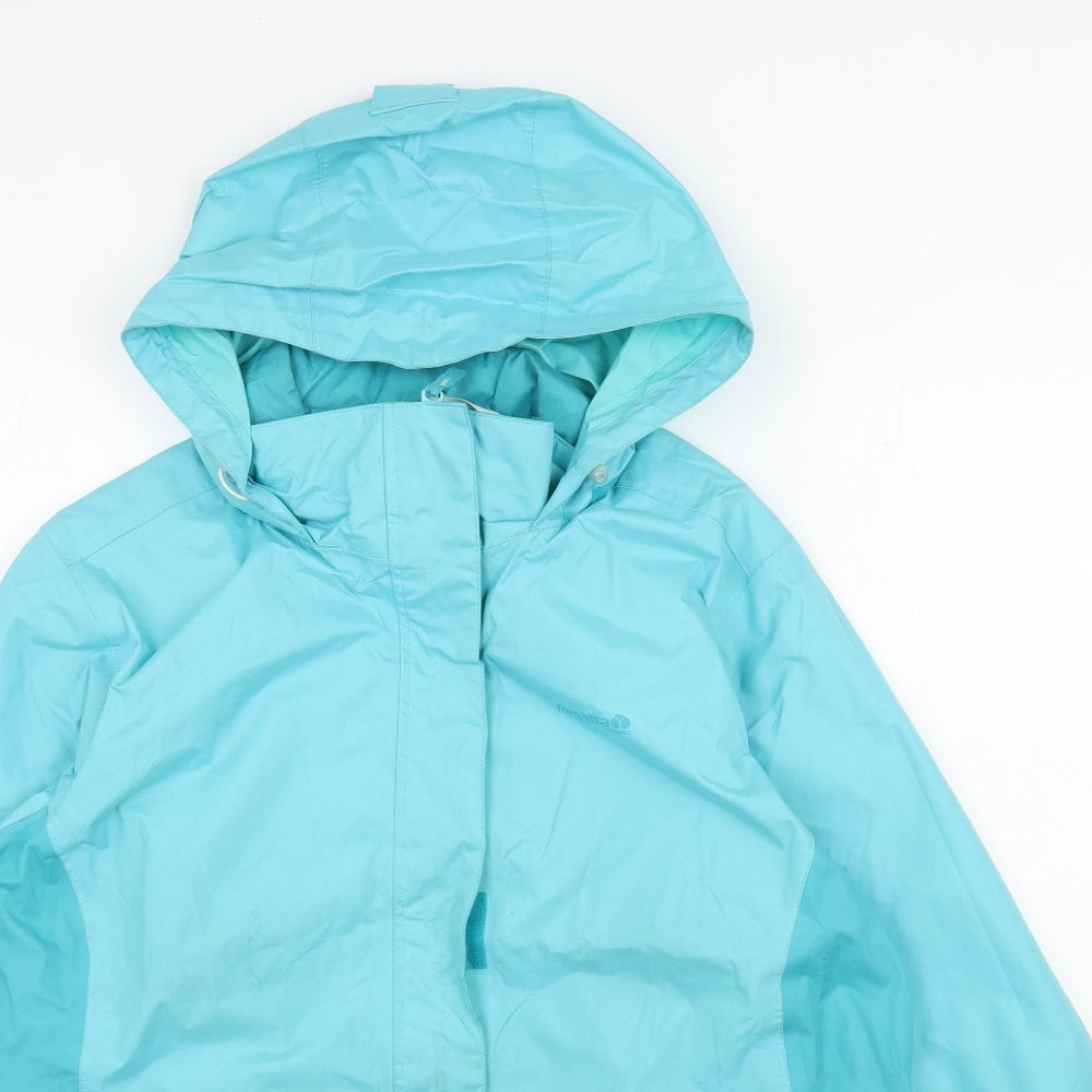 Regatta Womens Blue   Anorak Coat Size 16  Zip