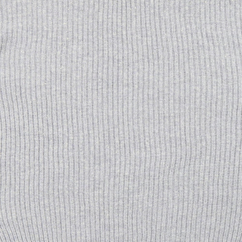 R Studio Womens Purple Roll Neck  Polyamide Pullover Jumper Size 14