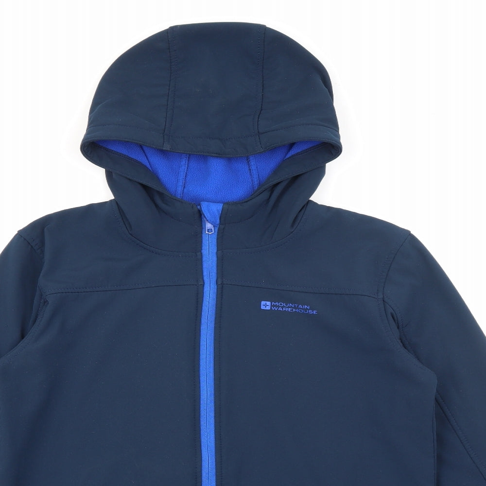 Mountain Warehouse Boys Blue   Jacket Coat Size 13 Years  Zip