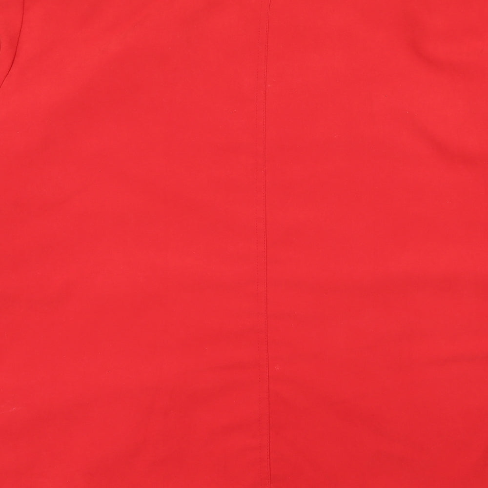 EWM Womens Red   Jacket Coat Size 18  Snap