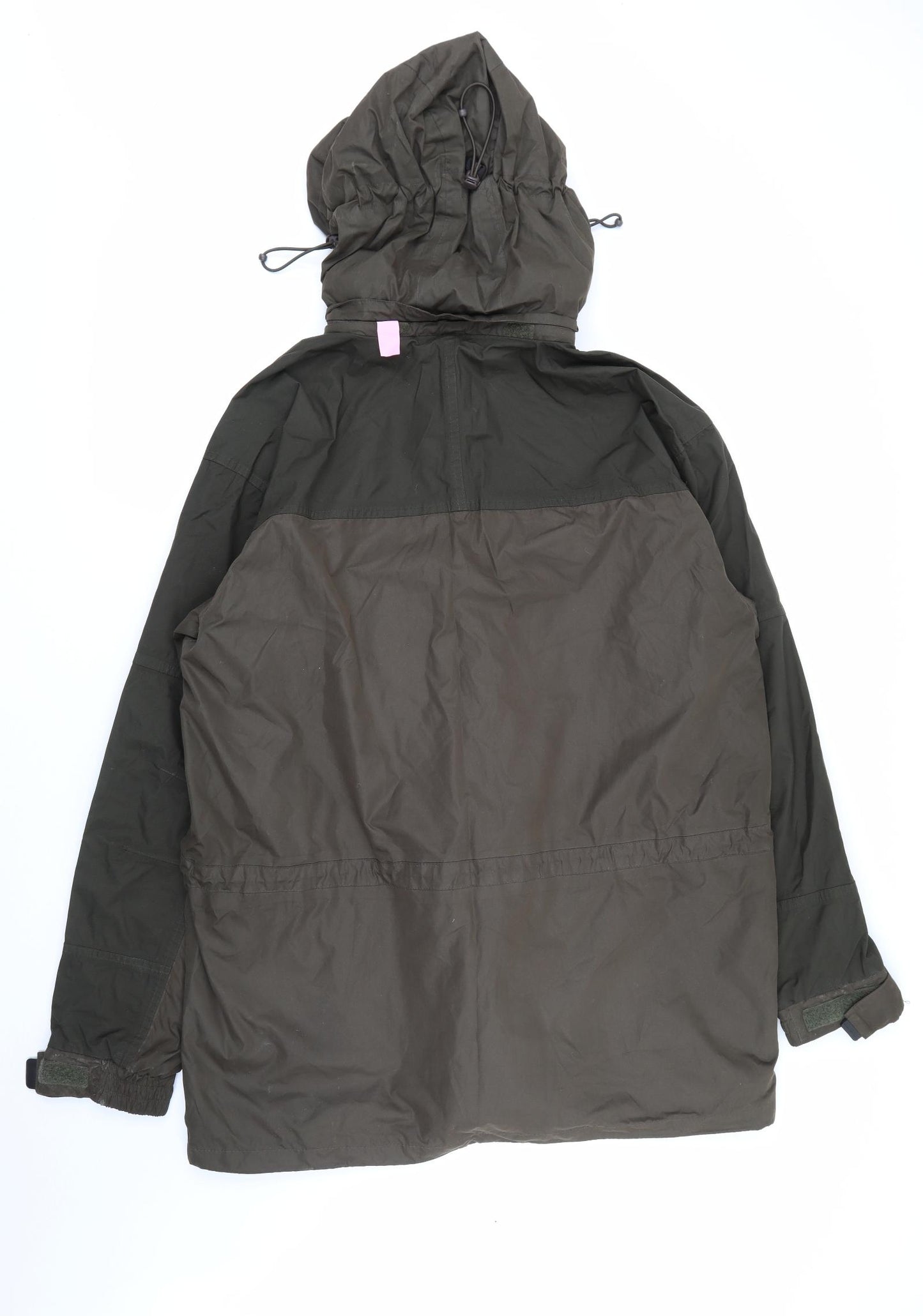 Crane Sports Mens Brown   Rain Coat Coat Size XL  Zip