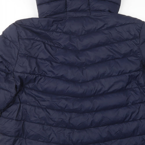 F&F Mens Blue   Puffer Jacket Jacket Size 2XL  Zip