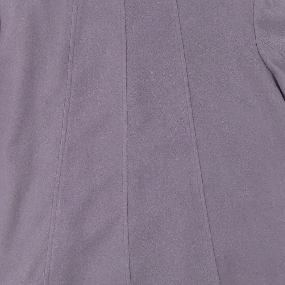 Bonmarché Womens Purple   Pea Coat Coat Size 16  Button
