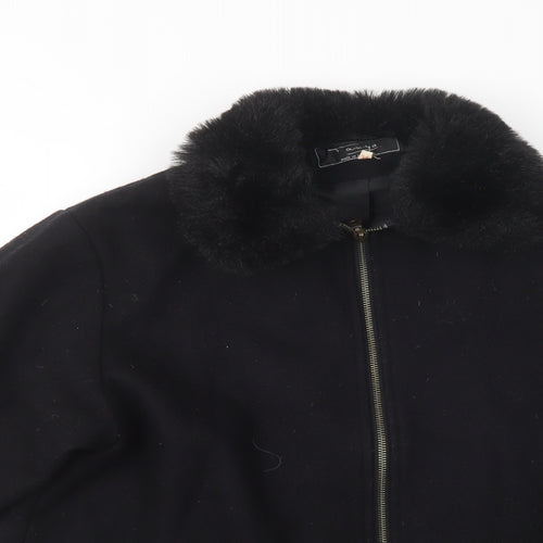 Tanya Womens Black   Jacket  Size S  Zip