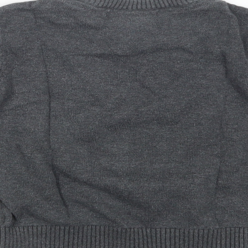 Palomino Boys Grey Crew Neck  Cotton Pullover Jumper Size 3 Years  Pullover - Gorilla