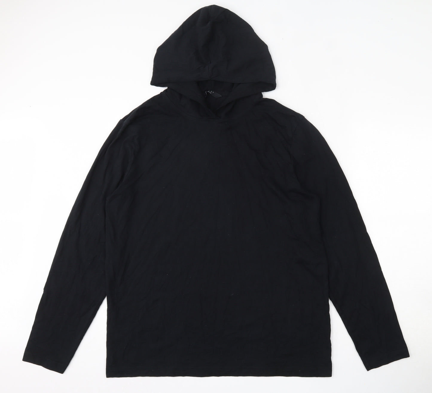 Very Mens Black  100% Cotton  Pyjama Top Size L
