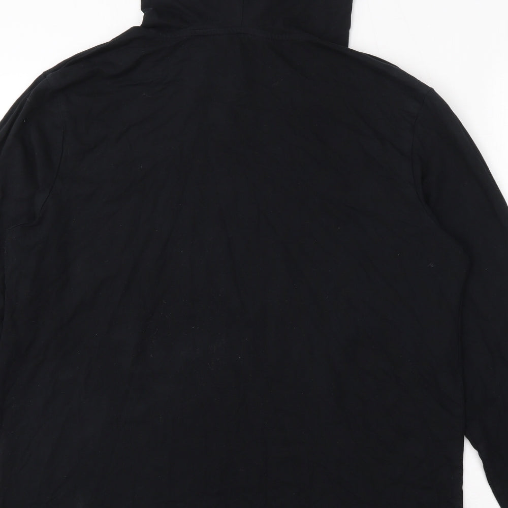 Very Mens Black  100% Cotton  Pyjama Top Size L