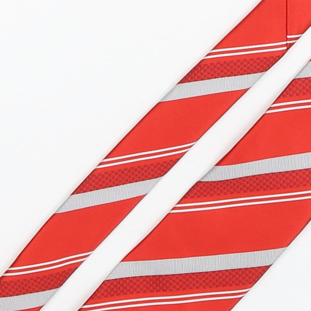 Sunderland AFC Mens Red Striped Polyester Pointed Tie One Size