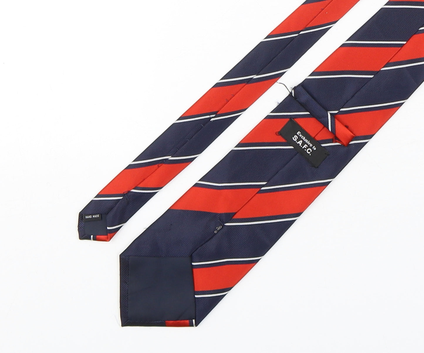 Sunderland AFC Mens Multicoloured Striped Polyester Pointed Tie One Size