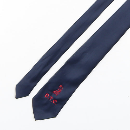 Gold Bear Mens Blue  Polyester Pointed Tie One Size
