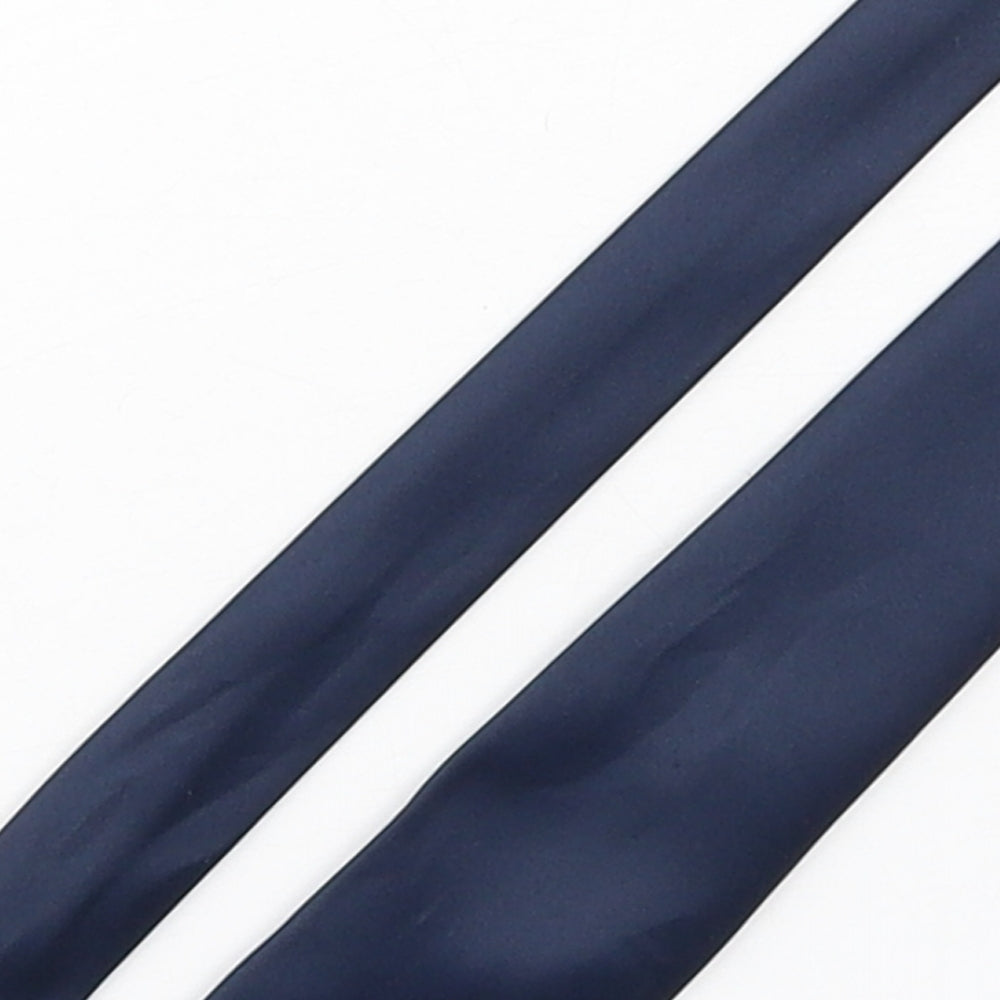 Gold Bear Mens Blue  Polyester Pointed Tie One Size