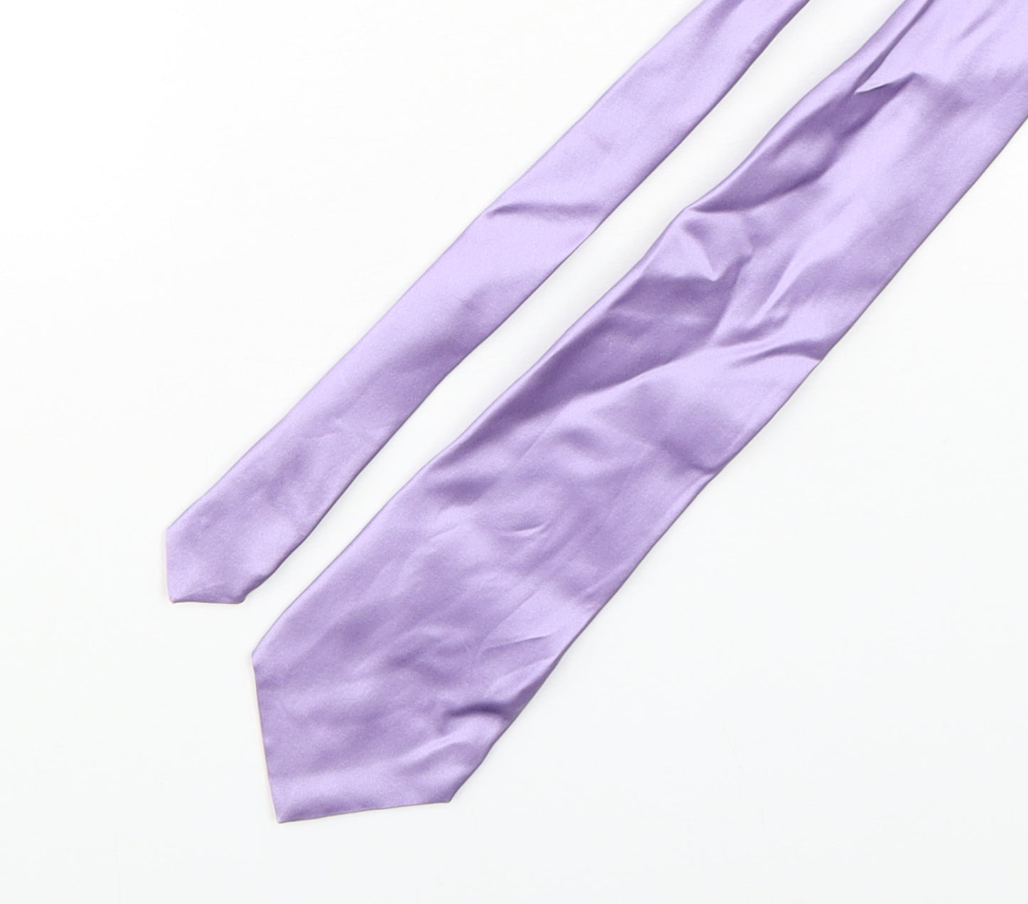 Frangi Mens Purple  Silk Pointed Tie One Size
