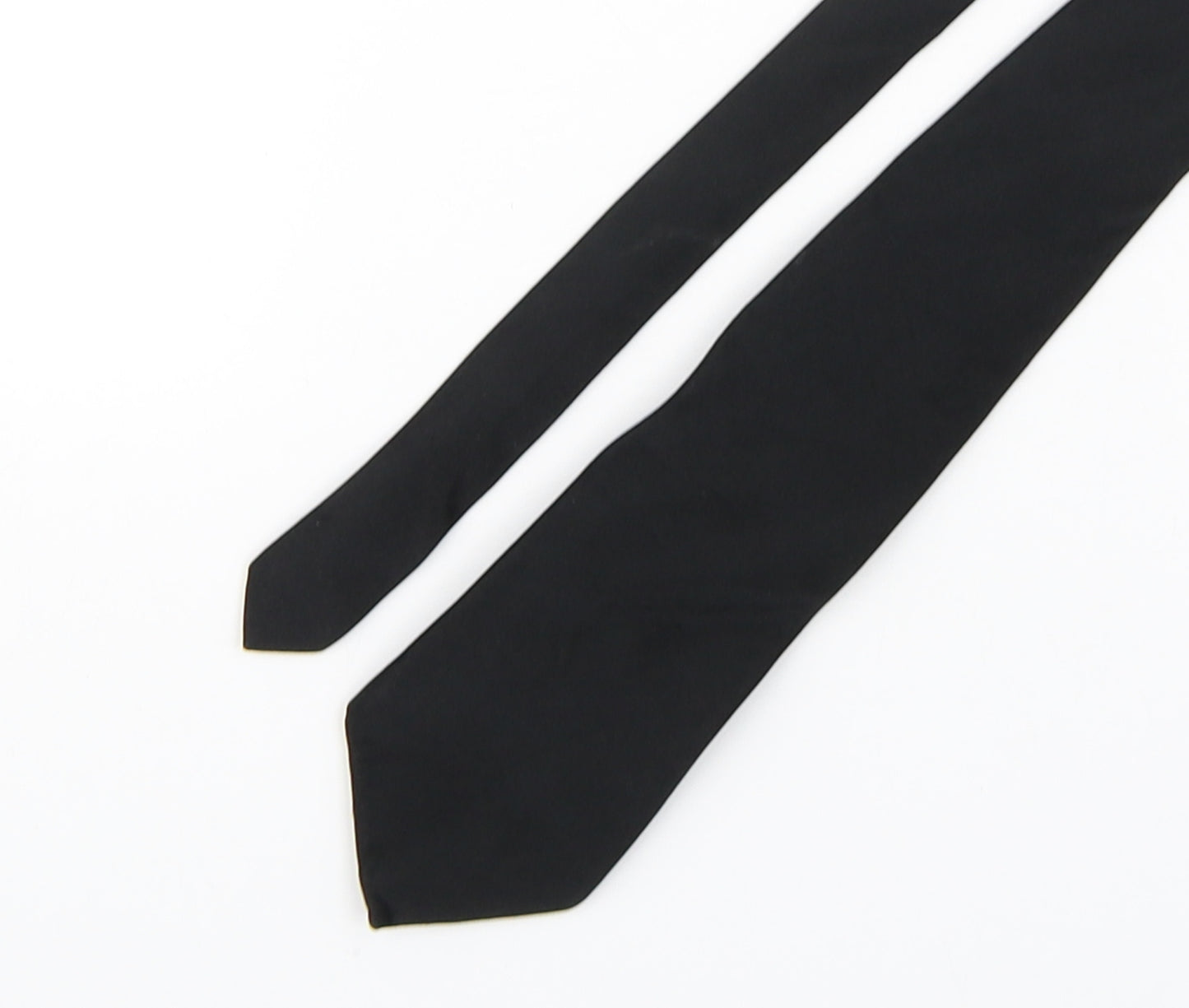 Cedar Wood State Mens Black  Silk Pointed Tie One Size