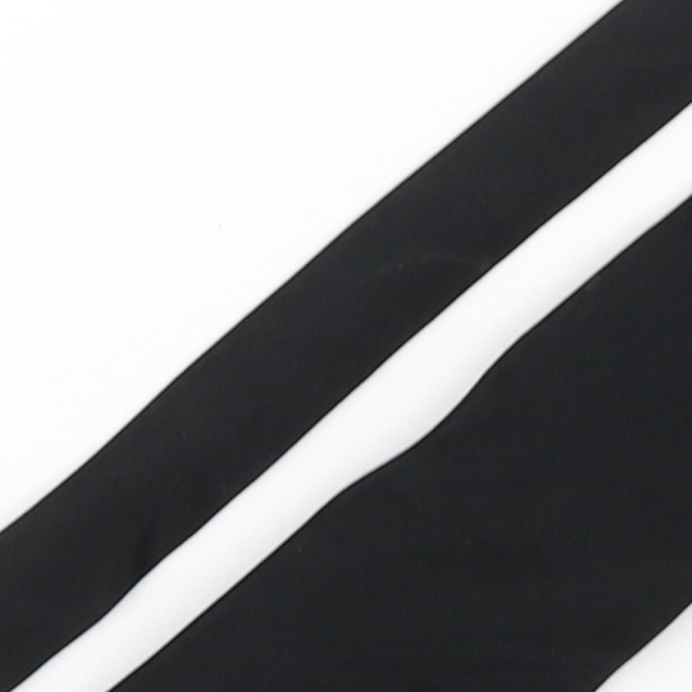 Cedar Wood State Mens Black  Silk Pointed Tie One Size