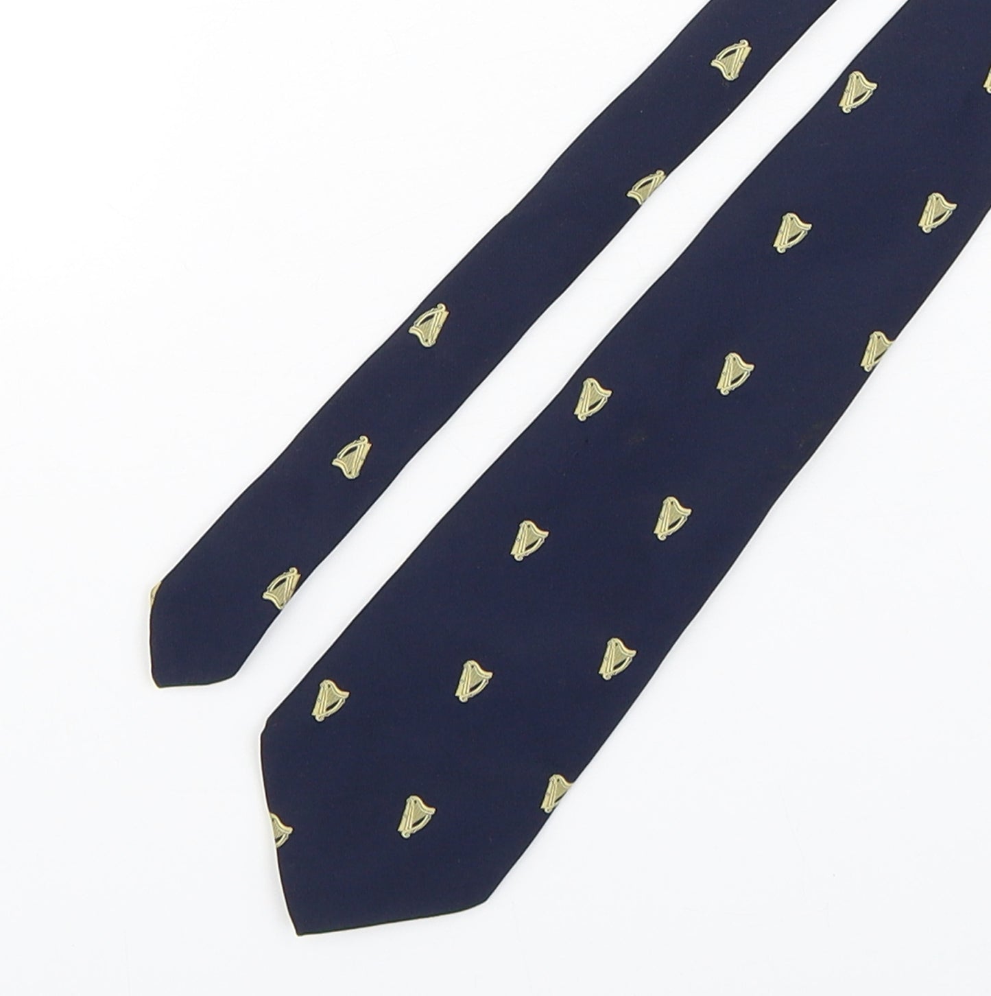 Tootal Mens Blue Geometric Polyester Pointed Tie One Size - Guinness