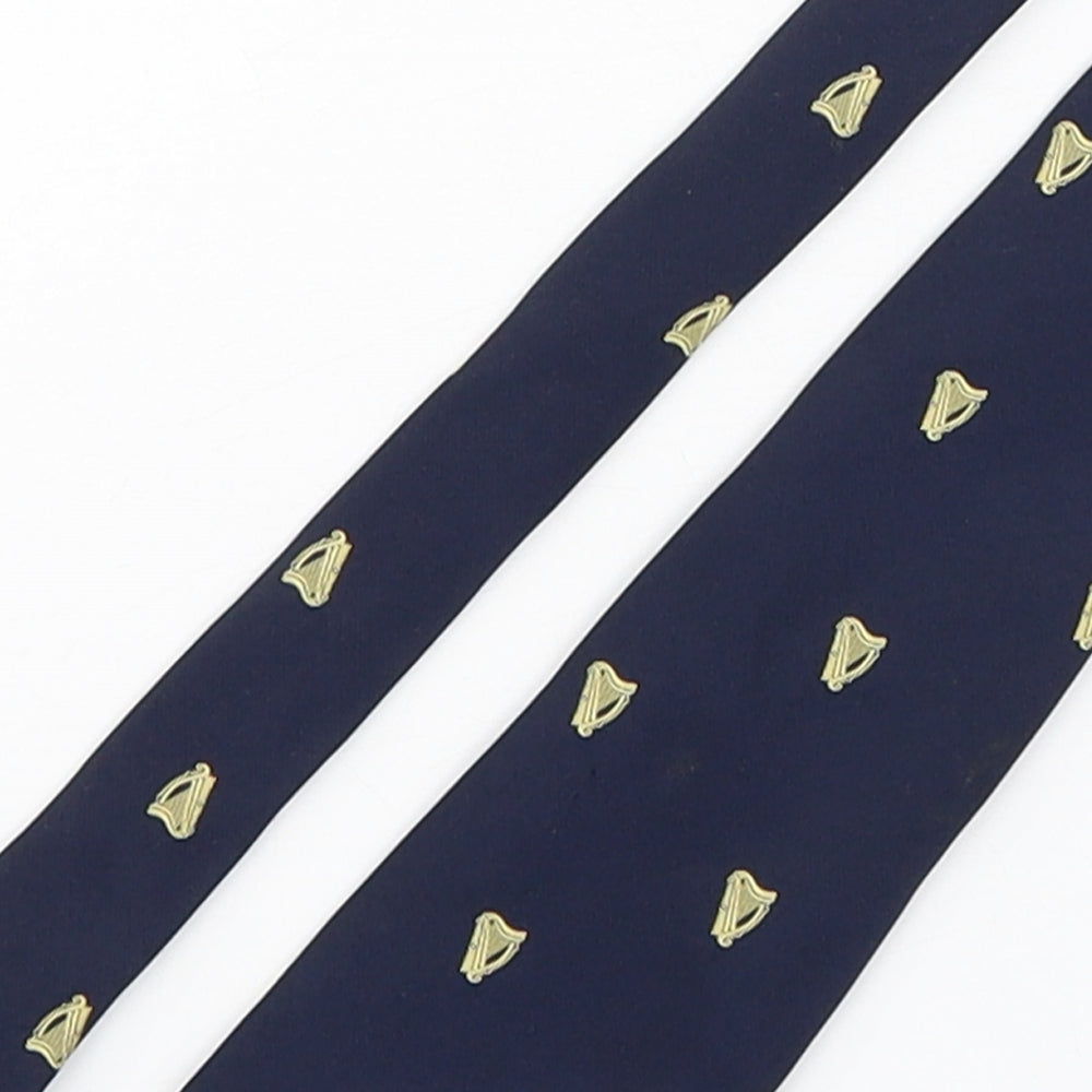 Tootal Mens Blue Geometric Polyester Pointed Tie One Size - Guinness