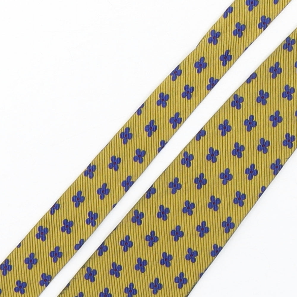 Charles Tyrwhitt Mens Multicoloured Floral Silk Pointed Tie One Size
