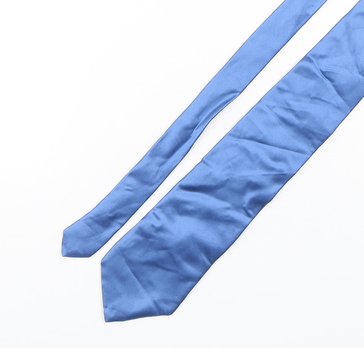 Frangi Mens Blue  Silk Pointed Tie One Size