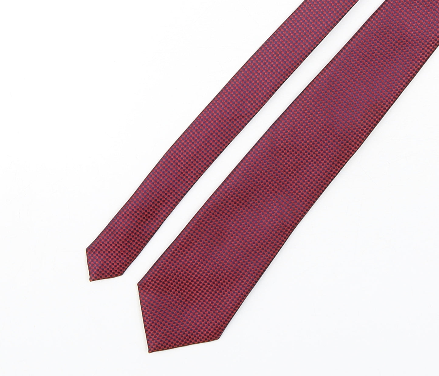 Marks and Spencer Mens Multicoloured Geometric Polyester Pointed Tie One Size