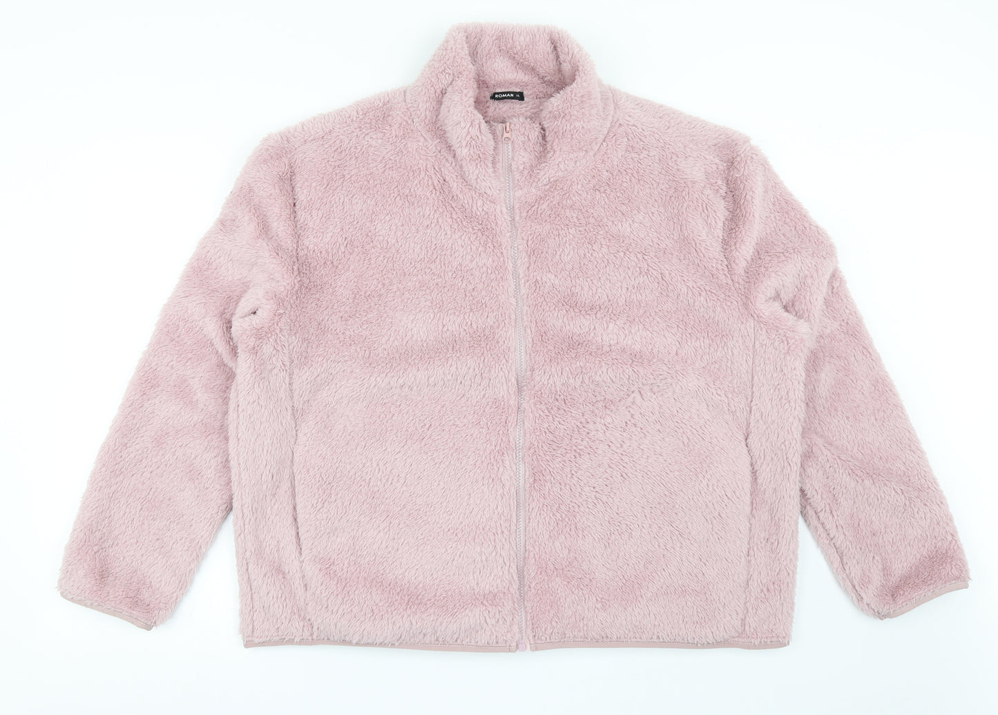 Roman Womens Pink   Jacket  Size XL  Zip