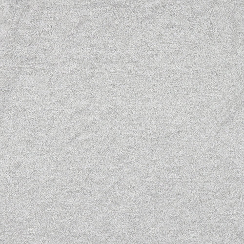 American Eagle Outfitters Womens Grey  Polyester Basic T-Shirt Size S Round Neck