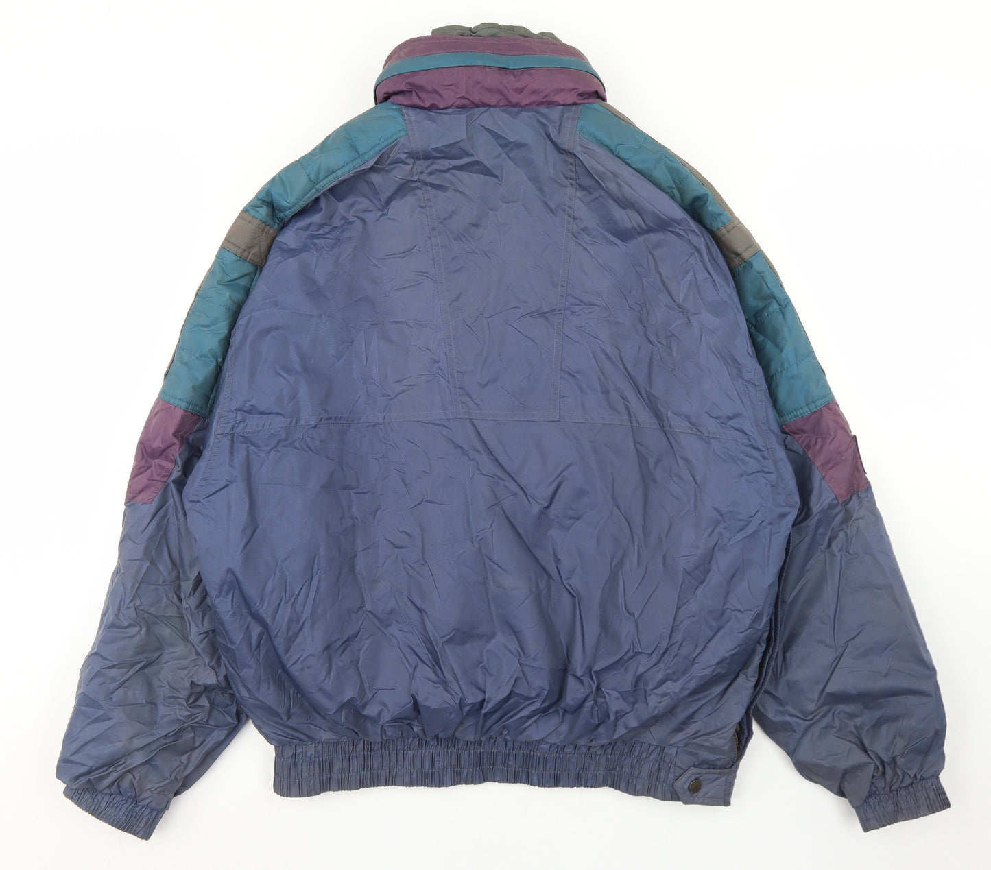 Rodeo Mens Blue   Windbreaker Jacket Size M