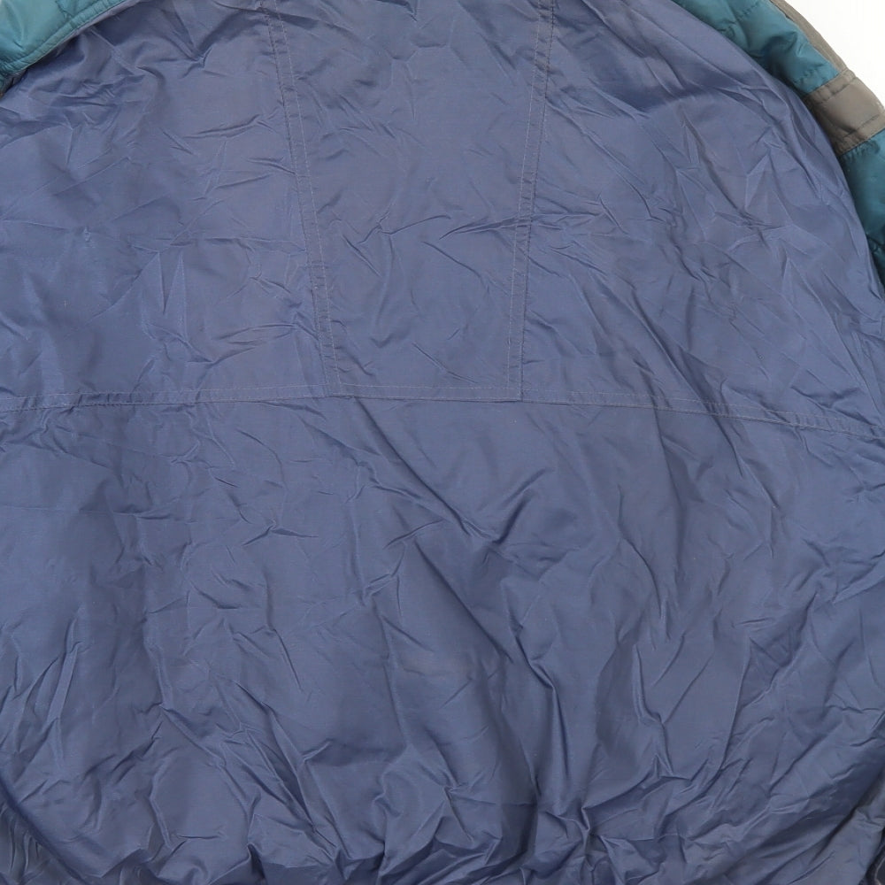 Rodeo Mens Blue   Windbreaker Jacket Size M