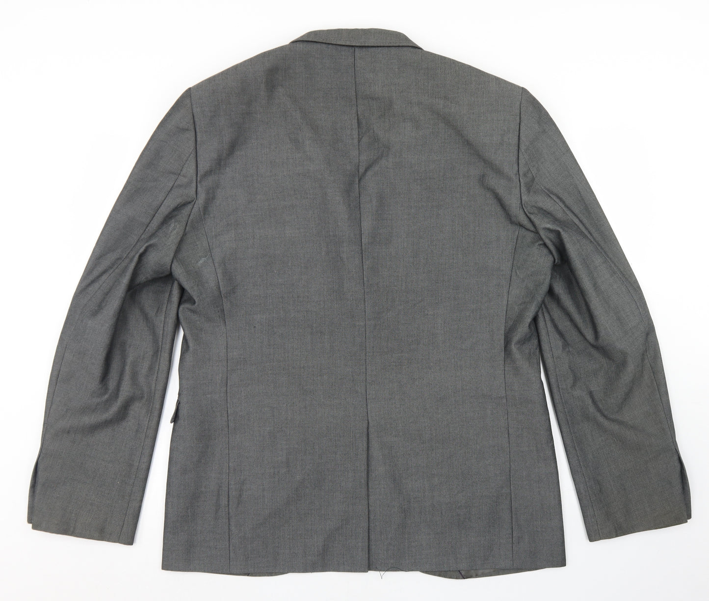 NEXT Mens Grey  Polyester Jacket Blazer Size 42   - Tailored fit