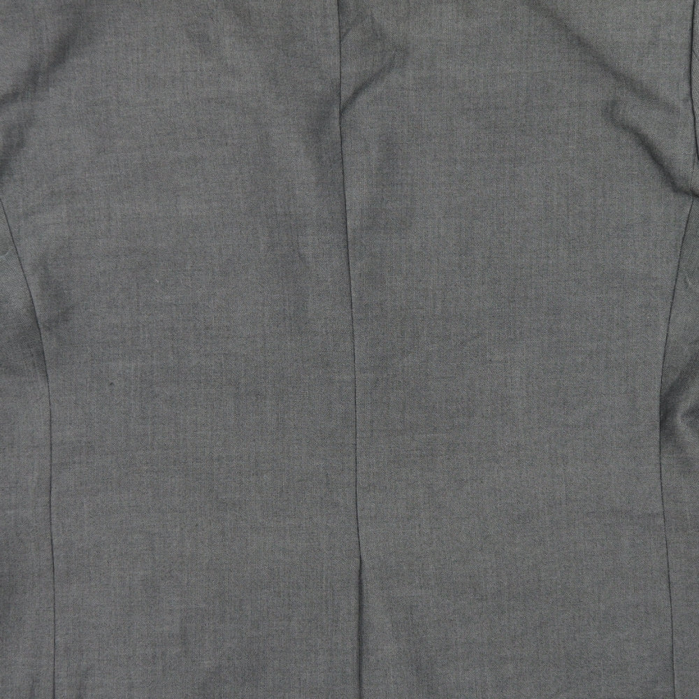 NEXT Mens Grey  Polyester Jacket Blazer Size 42   - Tailored fit