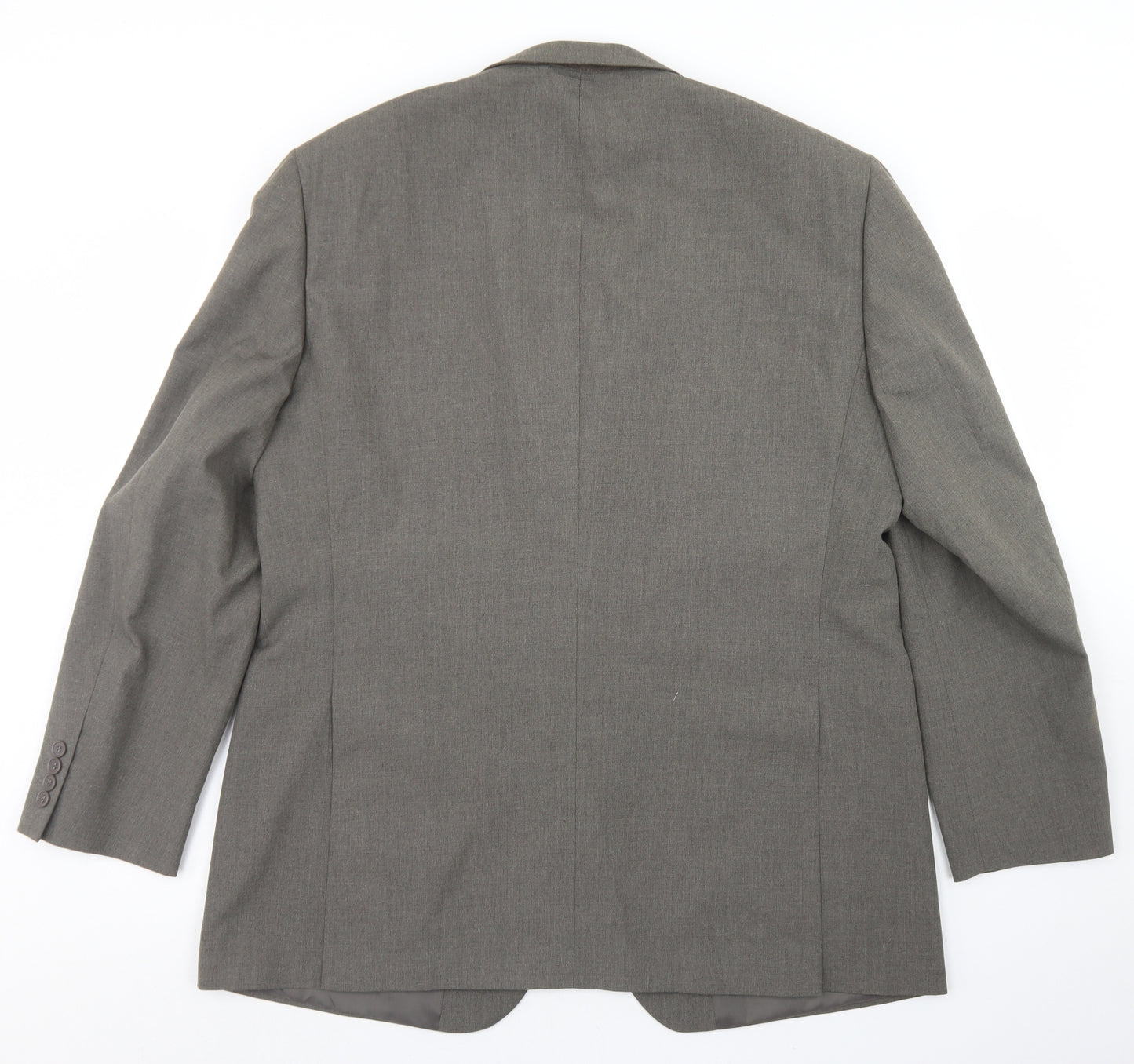 Marks and Spencer Mens Grey  Polyester Jacket Blazer Size 44