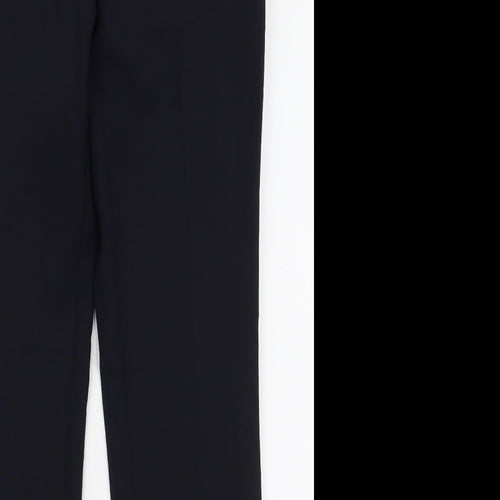 Atmosphere Womens Blue  Polyester Dress Pants Trousers Size 8 L32 in Slim Zip