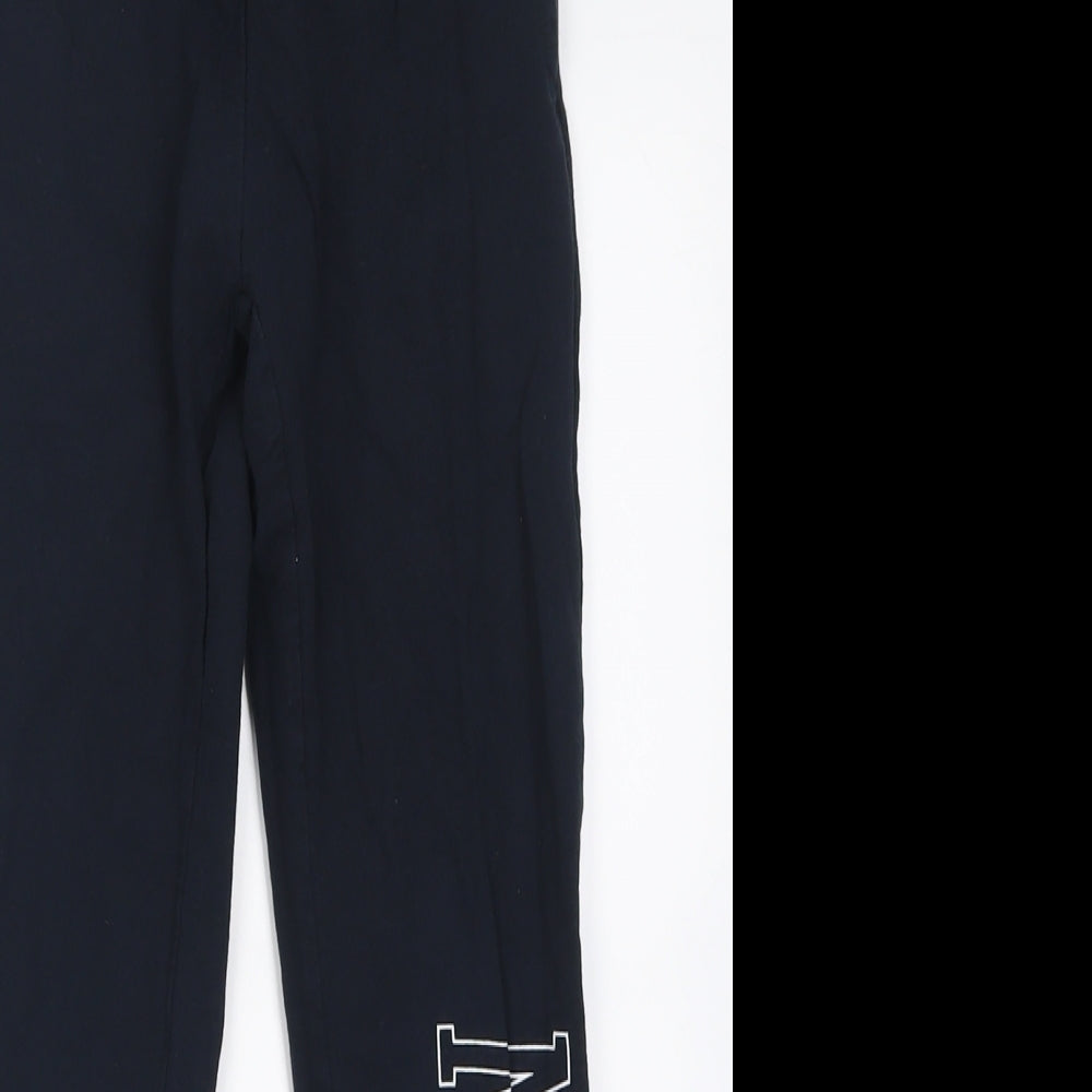 Destination Boys Blue  Cotton Jogger Trousers Size 10 Years  Regular Tie