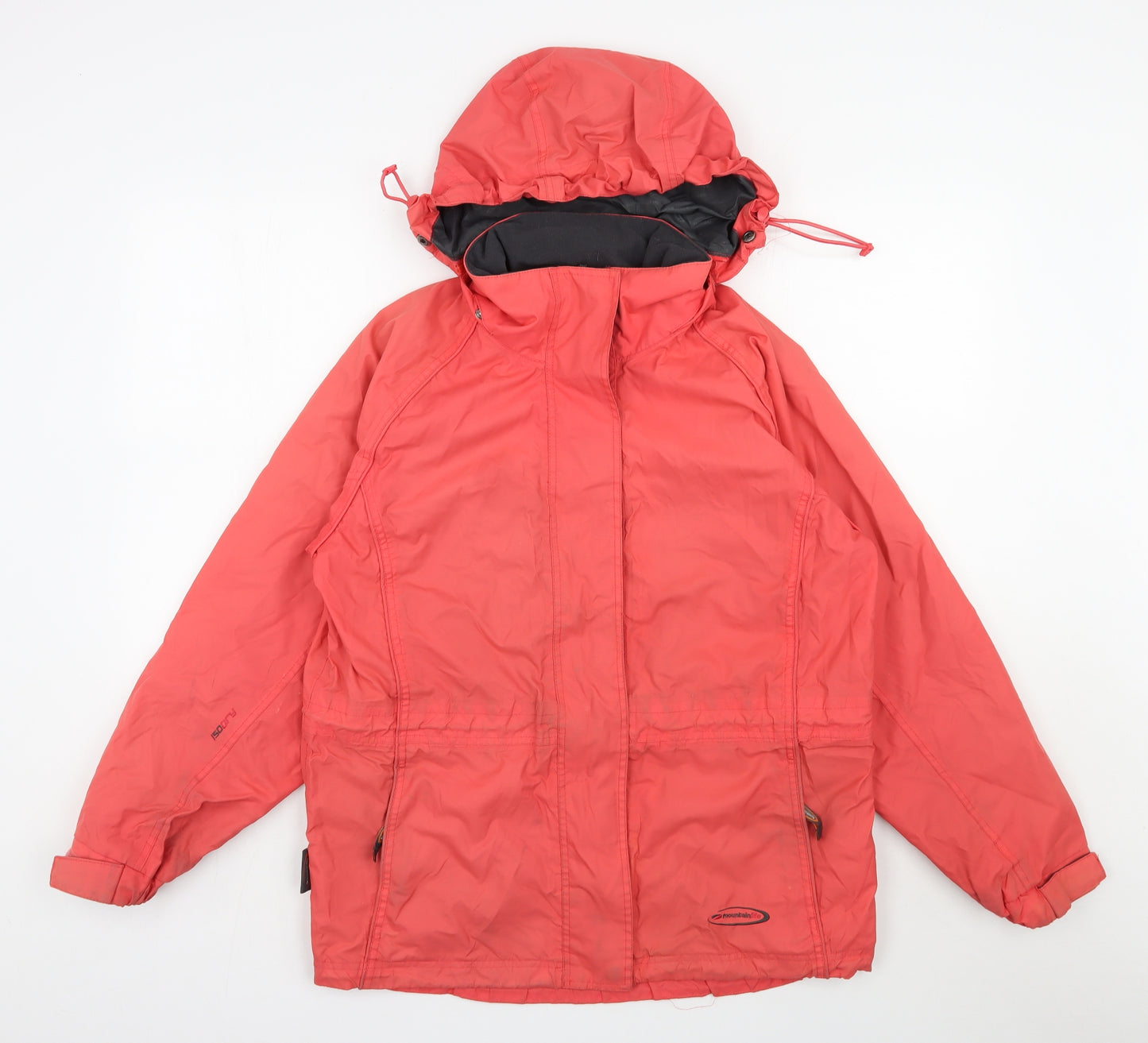 Mountain Life Womens Pink   Anorak Coat Size 10  Zip