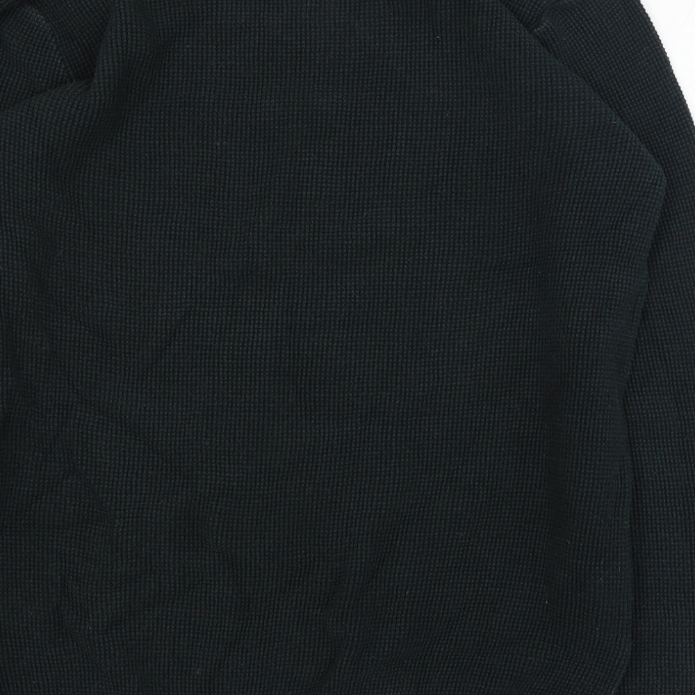 Autograph Mens Green Round Neck  Cotton Pullover Jumper Size XL